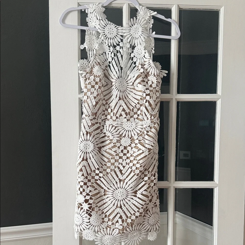 Free People x Saylor Presley mini dress-ivory - Picture 3 of 9